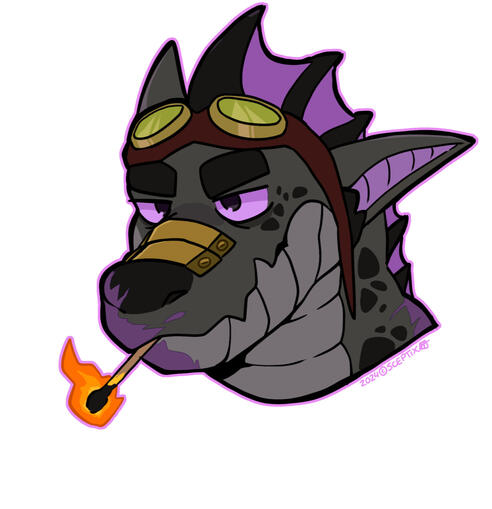 Flat colored Headshot - €30